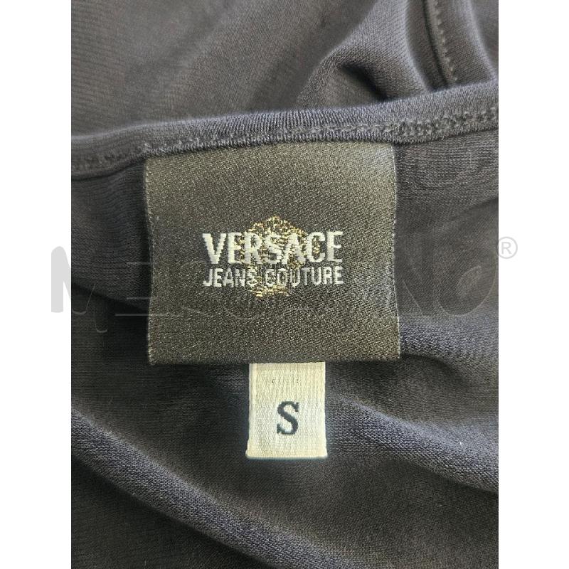 MAGLIA DONNA VERSACE JEANS COUTURE NERA CON CATENA  | Mercatino dell'Usato Verona fiera 5
