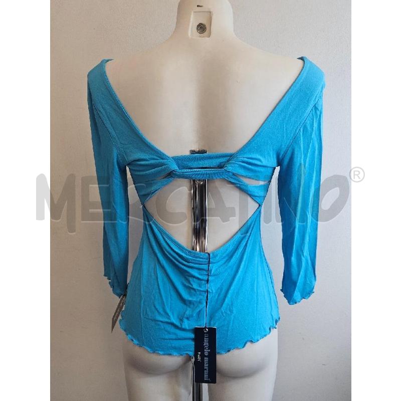 MAGLIA D ANGELO MARANI TURCHESE  | Mercatino dell'Usato Verona fiera 3