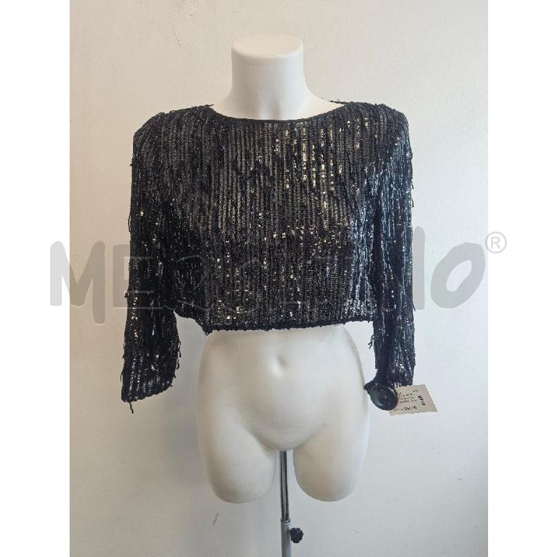 MAGLIA D CAVALLI CLASS NERA CON PAILLETTES  | Mercatino dell'Usato Verona fiera 1