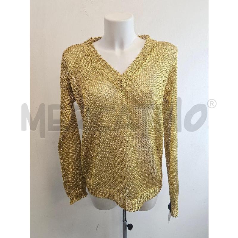 MAGLIA D GENNY  LAMINATA DORATA  | Mercatino dell'Usato Verona fiera 1
