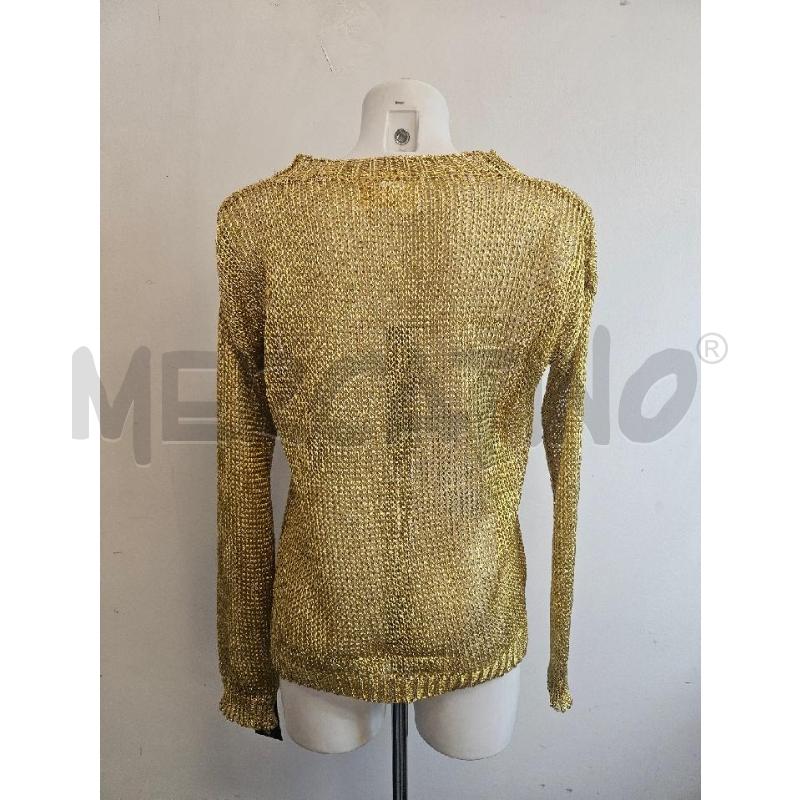 MAGLIA D GENNY  LAMINATA DORATA  | Mercatino dell'Usato Verona fiera 3