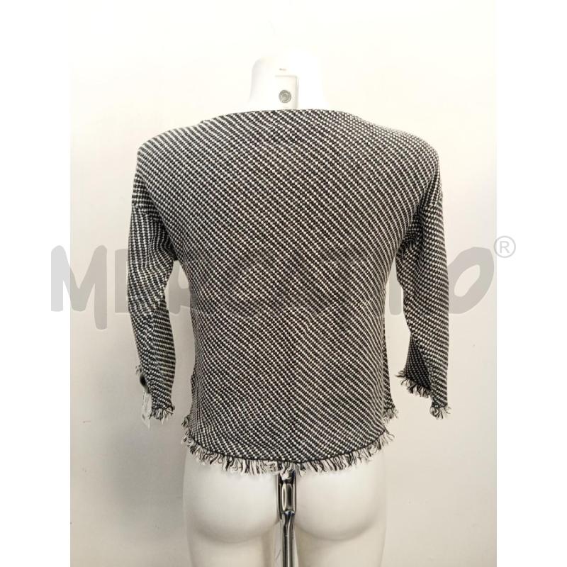 MAGLIA D LUISA SPAGNOLI BIA NERA STRASS APPLICATI  | Mercatino dell'Usato Verona fiera 4