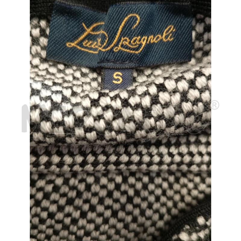 MAGLIA D LUISA SPAGNOLI BIA NERA STRASS APPLICATI  | Mercatino dell'Usato Verona fiera 5