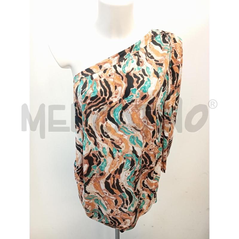 MAGLIA D MISSONI MONOSPALLA BEIGE AZZ NERA  | Mercatino dell'Usato Verona fiera 1