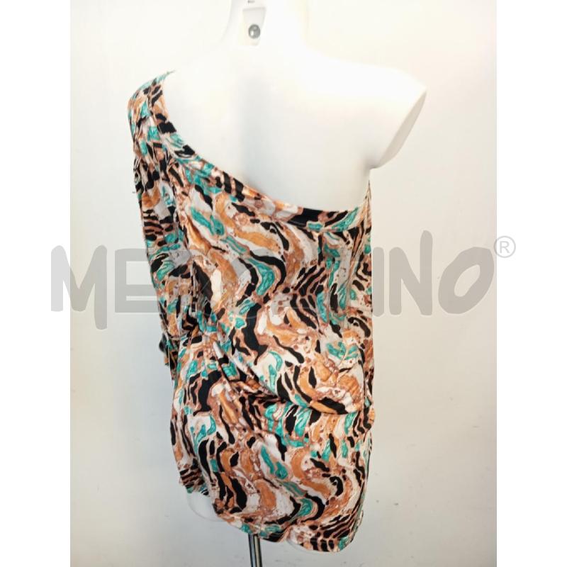 MAGLIA D MISSONI MONOSPALLA BEIGE AZZ NERA  | Mercatino dell'Usato Verona fiera 3