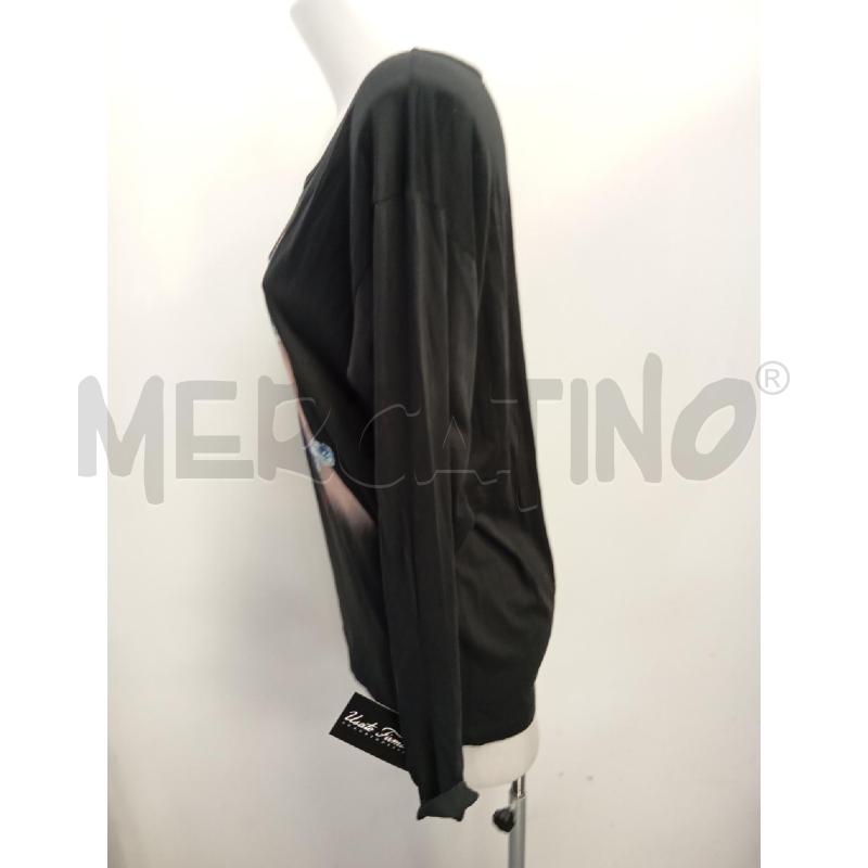 MAGLIA D MOSCHINO LOVE NERA  MANO ANELLO  | Mercatino dell'Usato Verona fiera 3
