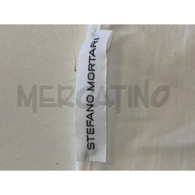 MAGLIA D STEFANO MORTARI BIANCA SPALLA SCOPERTA   | Mercatino dell'Usato Verona fiera 4
