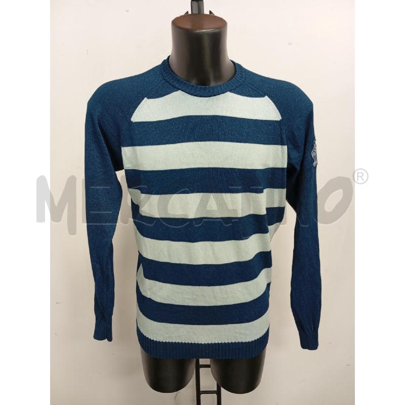 MAGLIA UOMO ARMANI JEANS BLU BIANCO RIGHE  | Mercatino dell'Usato Verona fiera 1