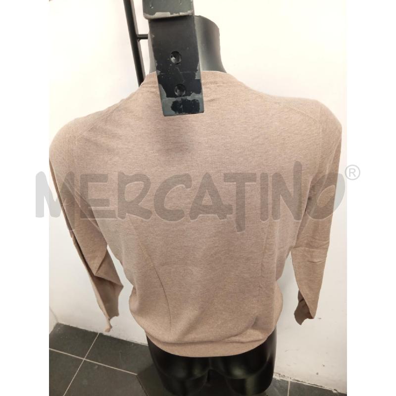 MAGLIA UOMO CUCINELLI COTONE GIROCOLLO MARRONE | Mercatino dell'Usato Verona fiera 3