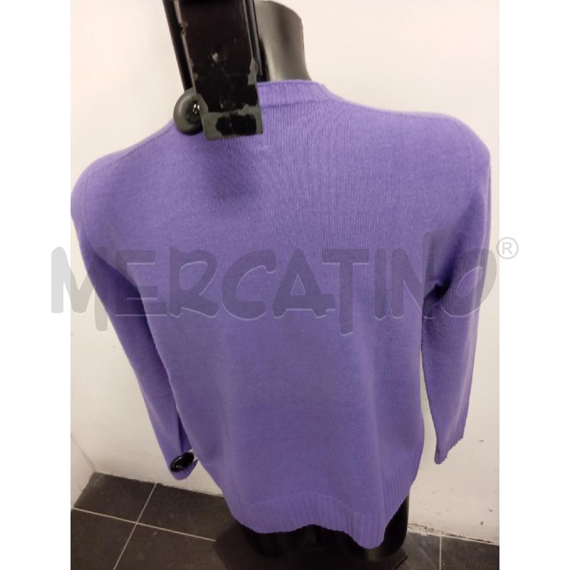 MAGLIA UOMO LUCQUES VIOLA LANA  | Mercatino dell'Usato Verona fiera 3