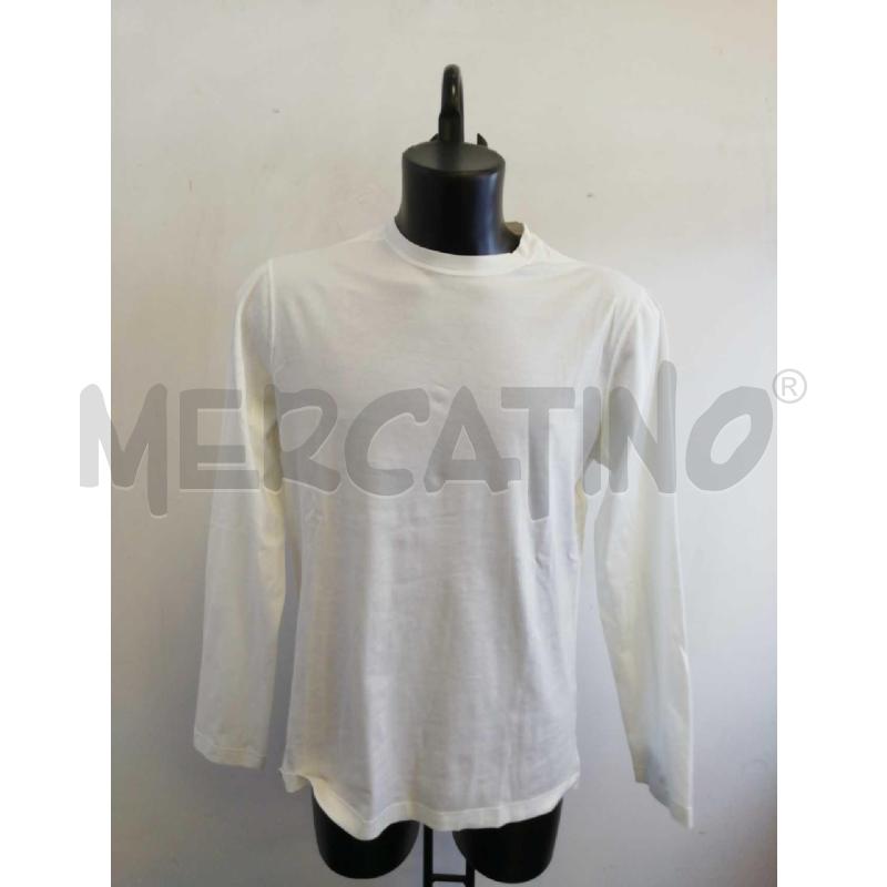 MAGLIA U BRUNELLO CUCINELLI BIANCA MAN LUNGA  | Mercatino dell'Usato Verona fiera 1