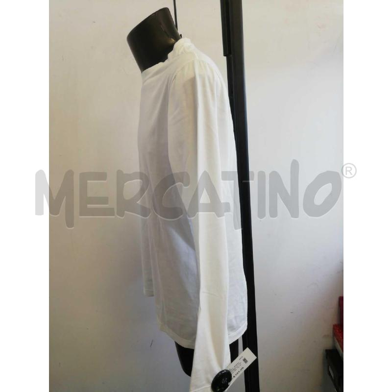 MAGLIA U BRUNELLO CUCINELLI BIANCA MAN LUNGA  | Mercatino dell'Usato Verona fiera 2