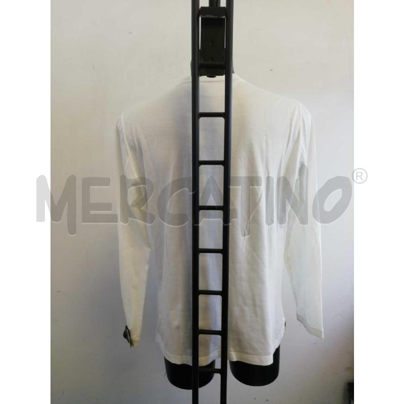 MAGLIA U BRUNELLO CUCINELLI BIANCA MAN LUNGA  | Mercatino dell'Usato Verona fiera 4