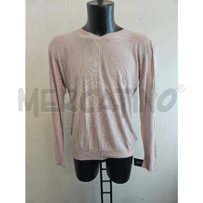 MAGLIA U EMPORIO ARMANI ROSA SCOLLO A V   | Mercatino dell'Usato Verona fiera 1