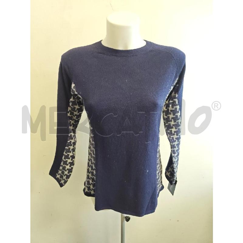 MAGLIONE D CHERVO BLU GRI FANT LATERALE | Mercatino dell'Usato Verona fiera 1