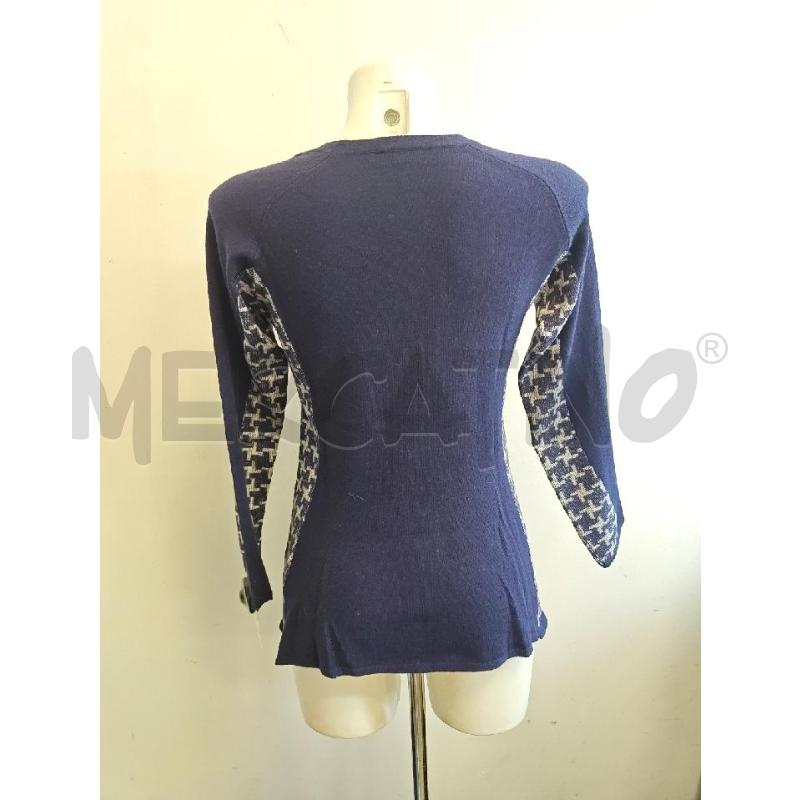 MAGLIONE D CHERVO BLU GRI FANT LATERALE | Mercatino dell'Usato Verona fiera 3