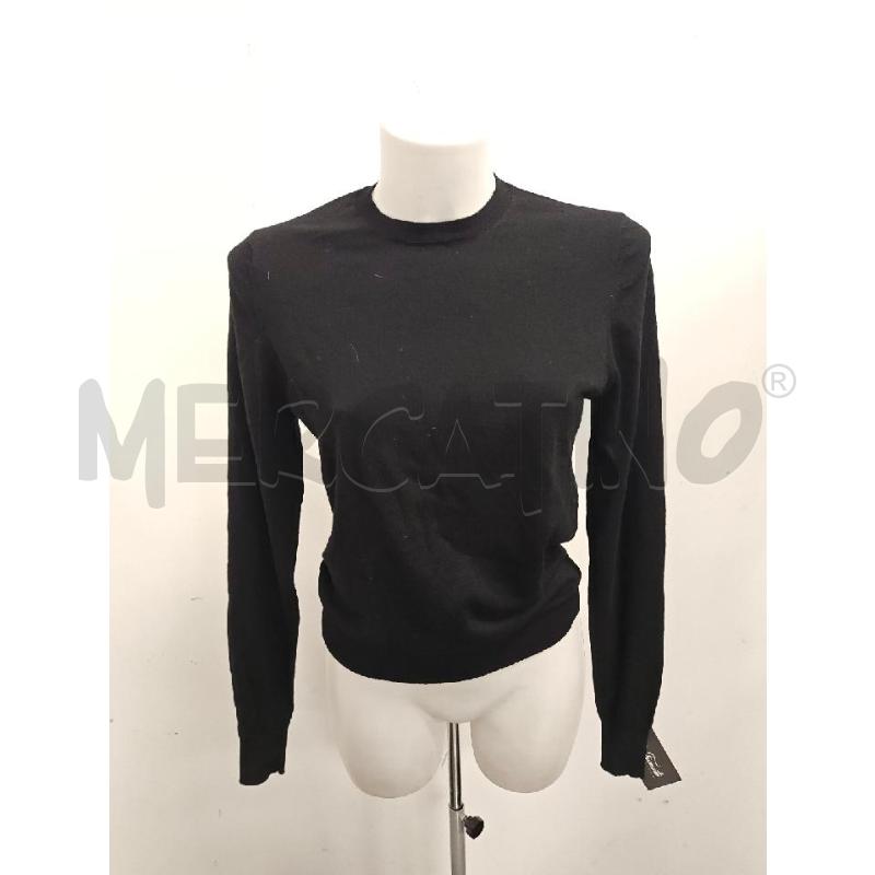 MAGLIONE D PATRIZIA PEPE NERA GIROCOLLO | Mercatino dell'Usato Verona fiera 1