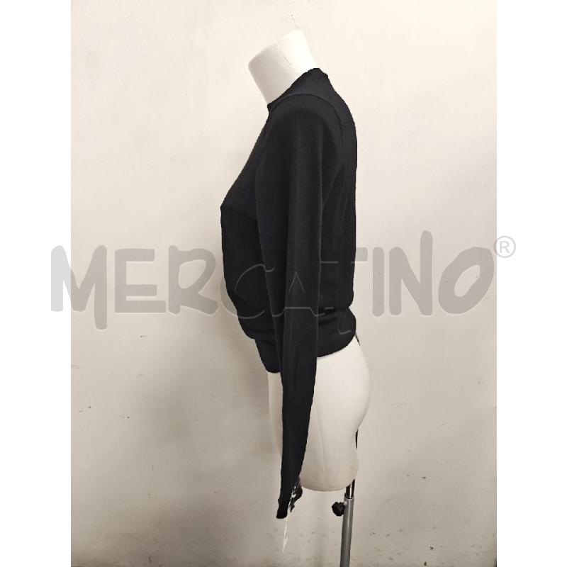 MAGLIONE D PATRIZIA PEPE NERA GIROCOLLO | Mercatino dell'Usato Verona fiera 2