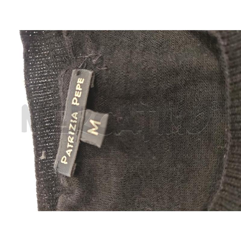 MAGLIONE D PATRIZIA PEPE NERA GIROCOLLO | Mercatino dell'Usato Verona fiera 4