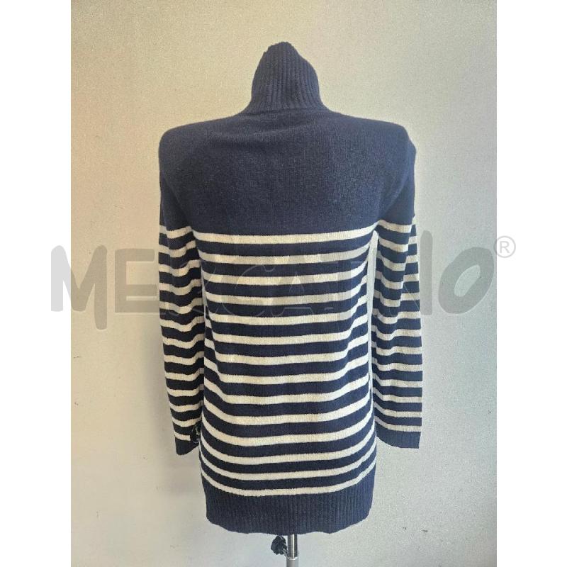 MAGLIONE D SEAFARER RIGHE BIANCO BLU BOTTONI DOR  | Mercatino dell'Usato Verona fiera 3