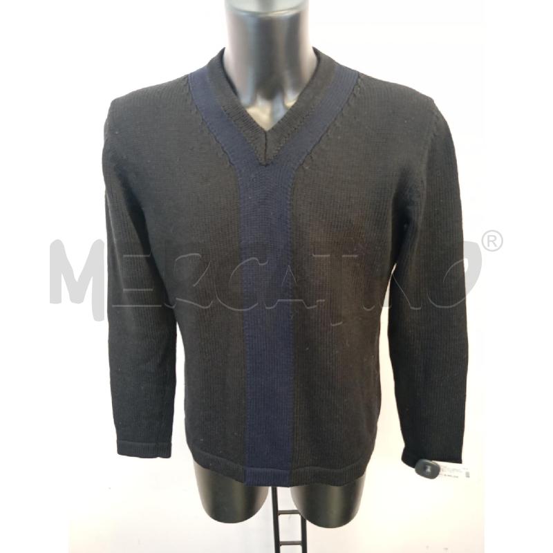 MAGLIONE U ALPHA STUDIO NERO BLU  | Mercatino dell'Usato Verona fiera 1