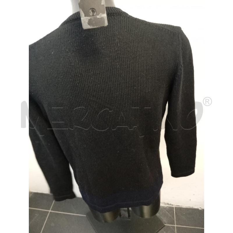 MAGLIONE U ALPHA STUDIO NERO BLU  | Mercatino dell'Usato Verona fiera 3