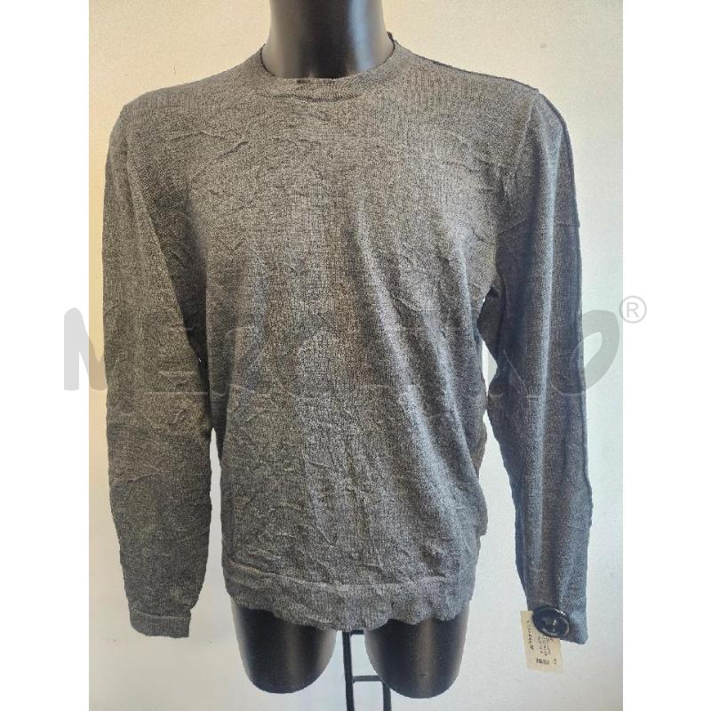 MAGLIONE U COVERT GRIGIO GIROCOLLO  | Mercatino dell'Usato Verona fiera 1