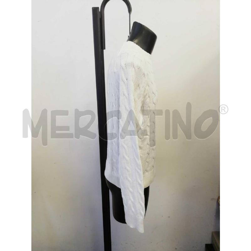 MAGLIONE U RALPH LAUREN BIA LOGO BLU  | Mercatino dell'Usato Verona fiera 2