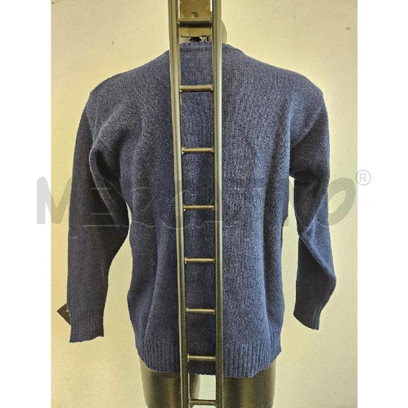 MAGLIONE U RALPH LAUREN PURE SHETLAND BLU LOGO ROSSO  | Mercatino dell'Usato Verona fiera 3