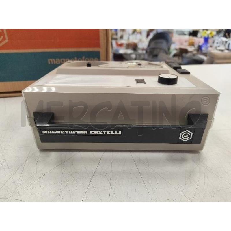 MAGNETOFONO CASTELLI S2005 FUNZ NO COP SCATOLA ORIG | Mercatino dell'Usato Verona fiera 2