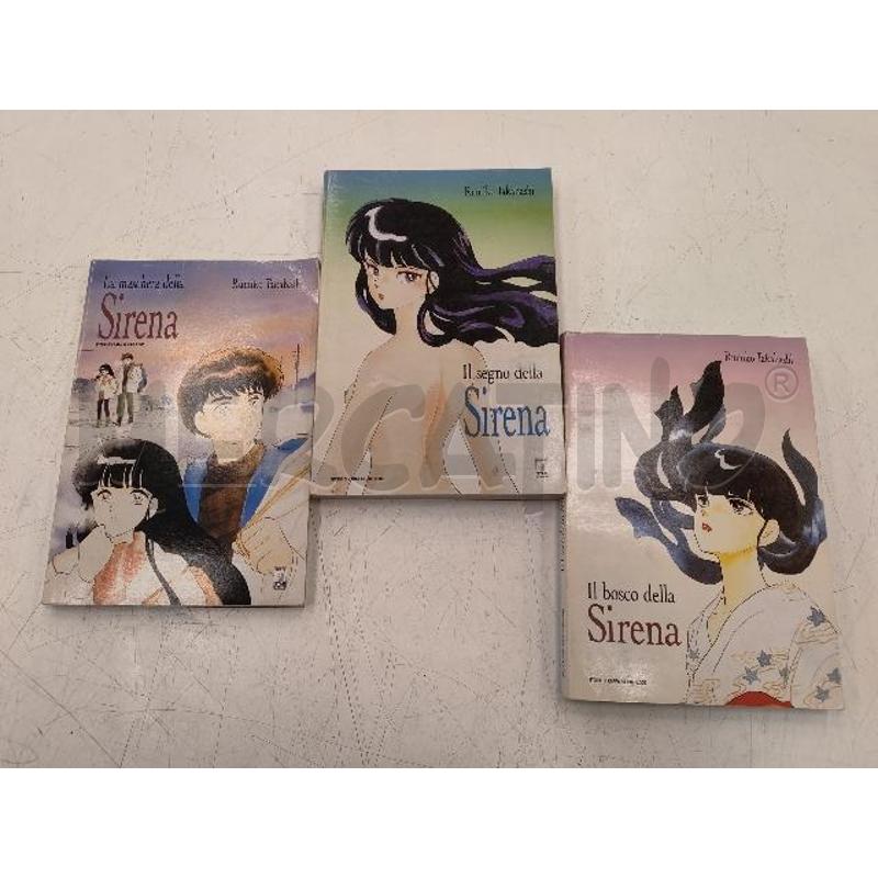 MANGA TRILOGIA DELLA SIRENA RUMIKO | Mercatino dell'Usato Verona fiera 1