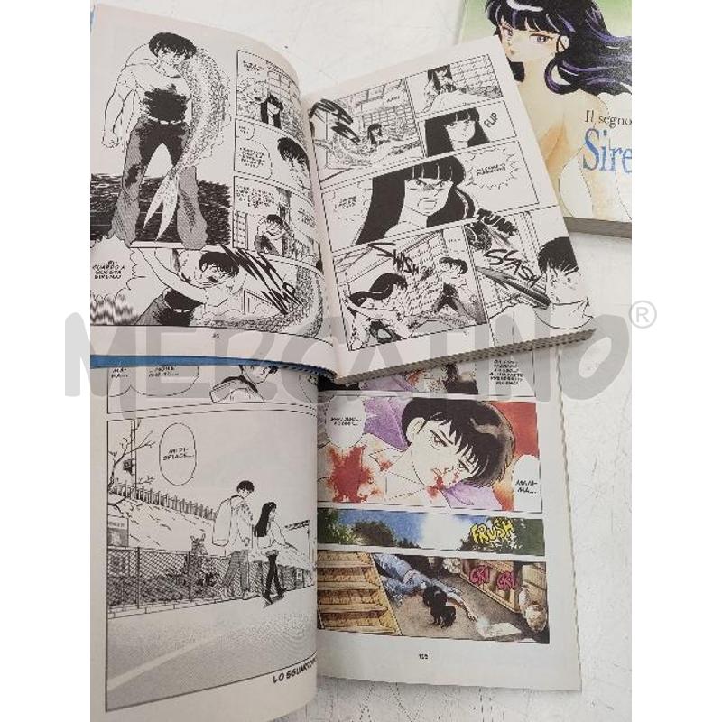 MANGA TRILOGIA DELLA SIRENA RUMIKO | Mercatino dell'Usato Verona fiera 2