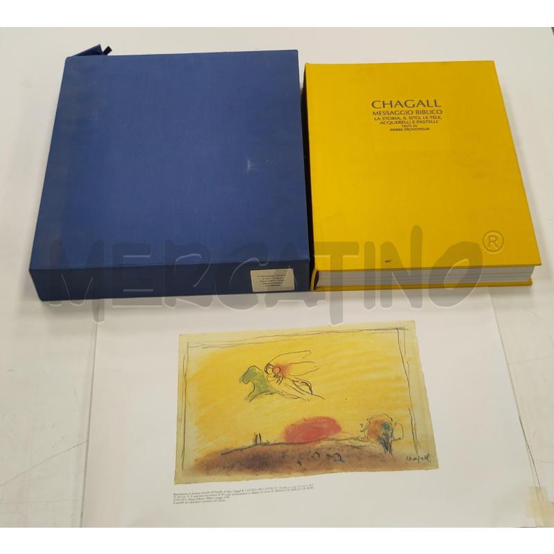 MARC CHAGALL MESSAGGIO BIBLICO HARPAX EDITORE | Mercatino dell'Usato Verona fiera 1