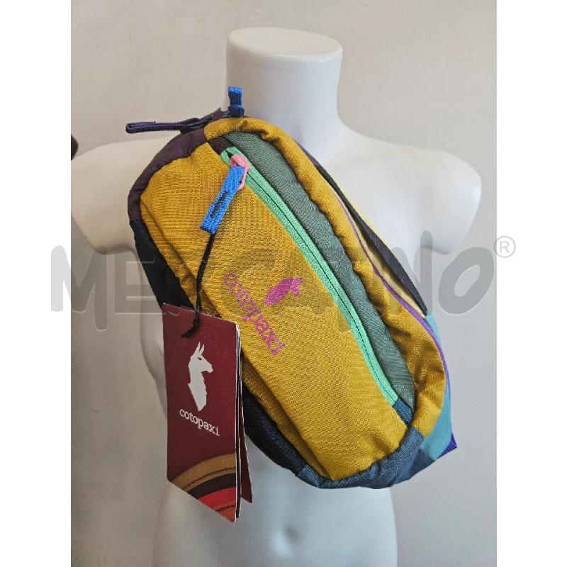 MARSUPIO D COTOPAXI GIALLO VERDE VIOLA BLU | Mercatino dell'Usato Verona fiera 2