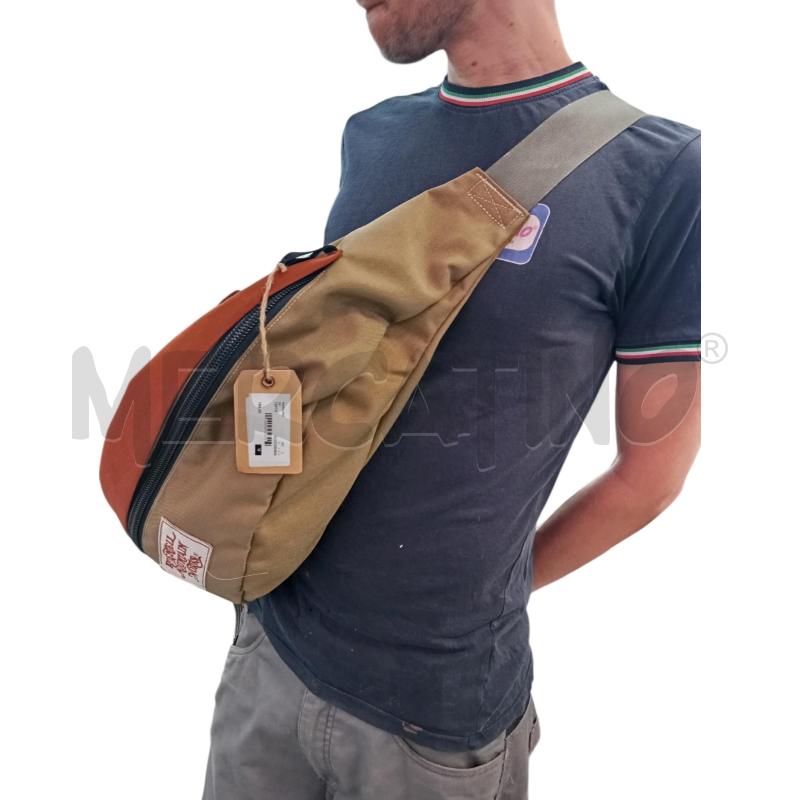 MARSUPIO TSPTR VERDE MILITARE ARANCIO | Mercatino dell'Usato Verona fiera 3