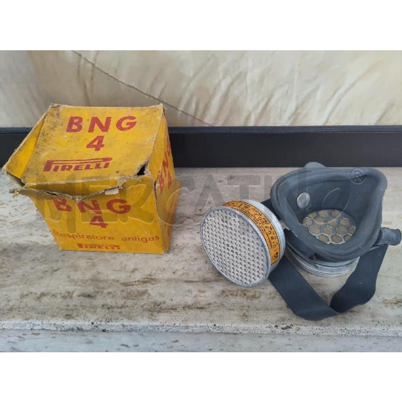 MASCHERA ANTIGAS PIRELLI BNG 4 CON SCATOLA | Mercatino dell'Usato Verona fiera 1
