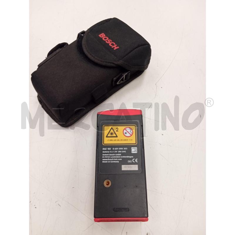 METRO DISTANZIOMETRO LASER BOSCH DLE 150 | Mercatino dell'Usato Verona fiera 2