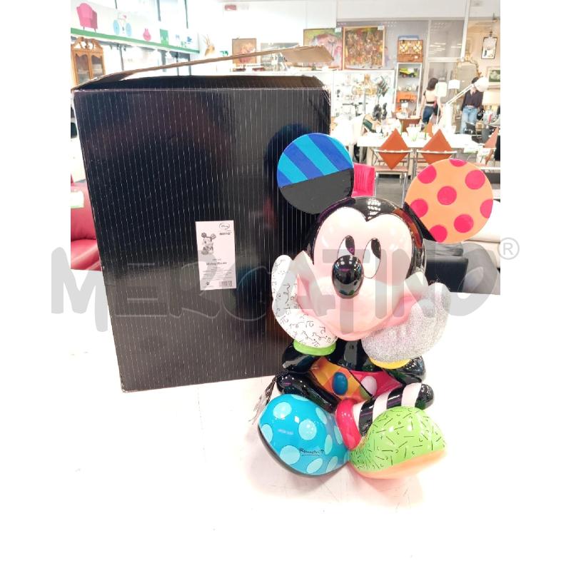 MICKEY MOUSE LARGE STATUE BRITTO H 37 CM 714/1250 | Mercatino dell'Usato Verona fiera 1