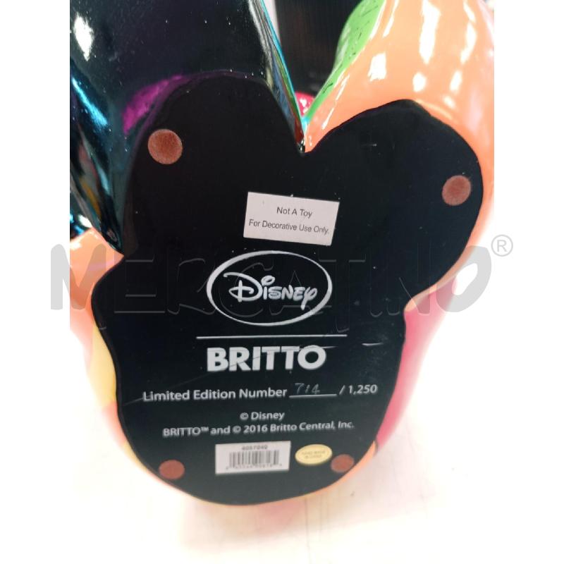 MICKEY MOUSE LARGE STATUE BRITTO H 37 CM 714/1250 | Mercatino dell'Usato Verona fiera 3