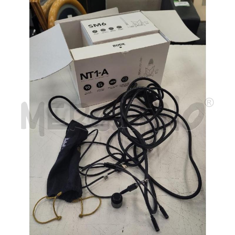 MICROFONO RODE NT1-A CON FILTRO PIEGHEVOLE | Mercatino dell'Usato Verona fiera 5