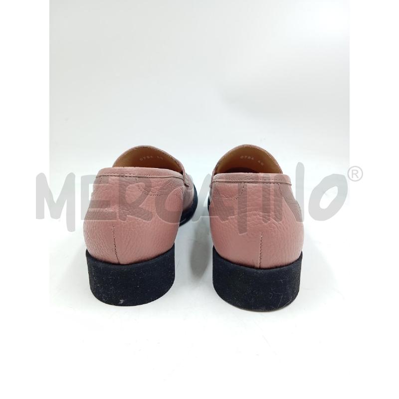 MOCASSINI DONNA SEBOY S ROSA IN PELLE MARTELLATA  | Mercatino dell'Usato Verona fiera 3