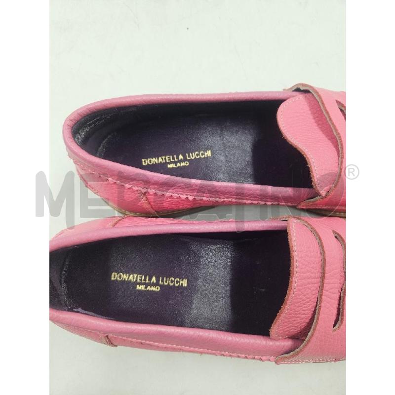 MOCASSINI D DONATELLA LUCCHI ROSA IN PELLE | Mercatino dell'Usato Verona fiera 4