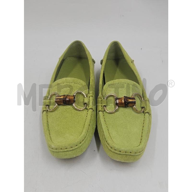 MOCASSINI D GUCCI VERDE INSERTO BAMBOO | Mercatino dell'Usato Verona fiera 1