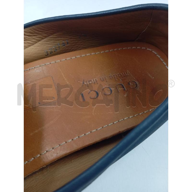 MOCASSINI U GUCCI BLU GANCETTI  | Mercatino dell'Usato Verona fiera 5