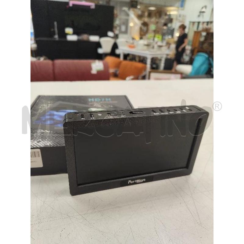 MONITOR PORTKEYS 7 HD7H CON SCATOLA E CAVI | Mercatino dell'Usato Verona fiera 1