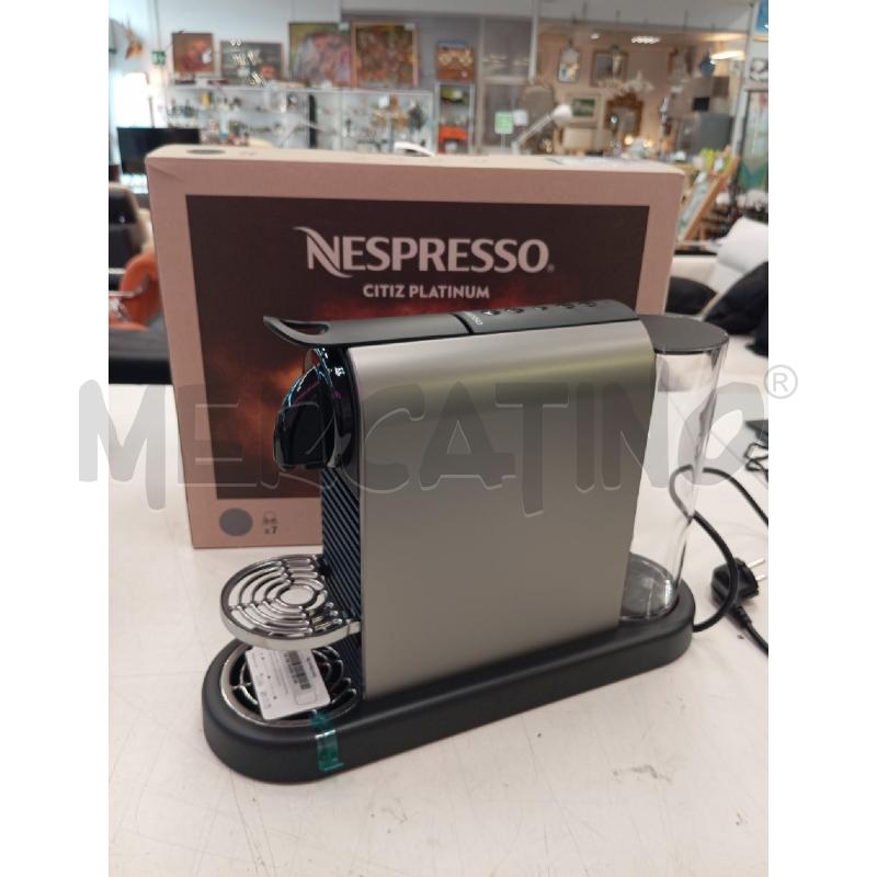 NESPRESSO CITIZ PLATINUM CON SIGILLI E SCATOLA | Mercatino dell'Usato Verona fiera 1
