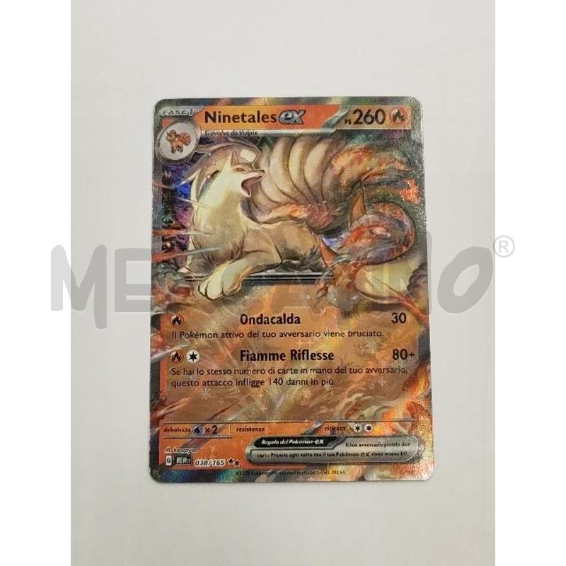 NINETALES EX 151 POKEMON | Mercatino dell'Usato Verona fiera 1