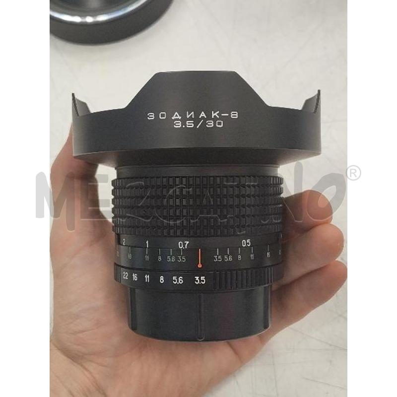 OBIETTIVO ZODIAC-8 30MM CON CUST E FILTRI | Mercatino dell'Usato Verona fiera 2