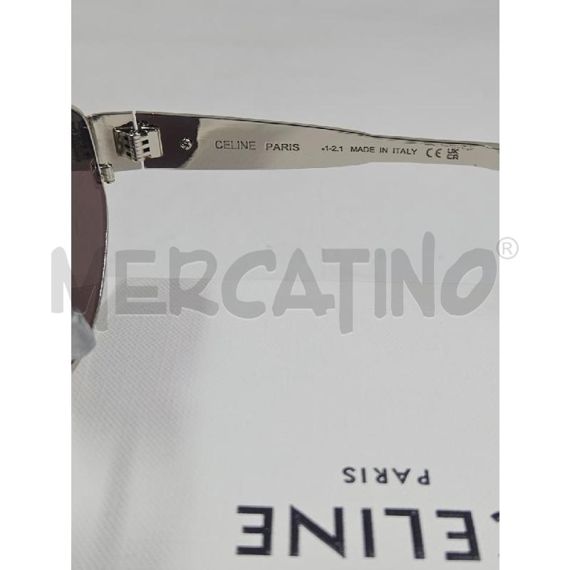 OCCHIALI D CELINE OVALI MONTATURA CROMATA  | Mercatino dell'Usato Verona fiera 4