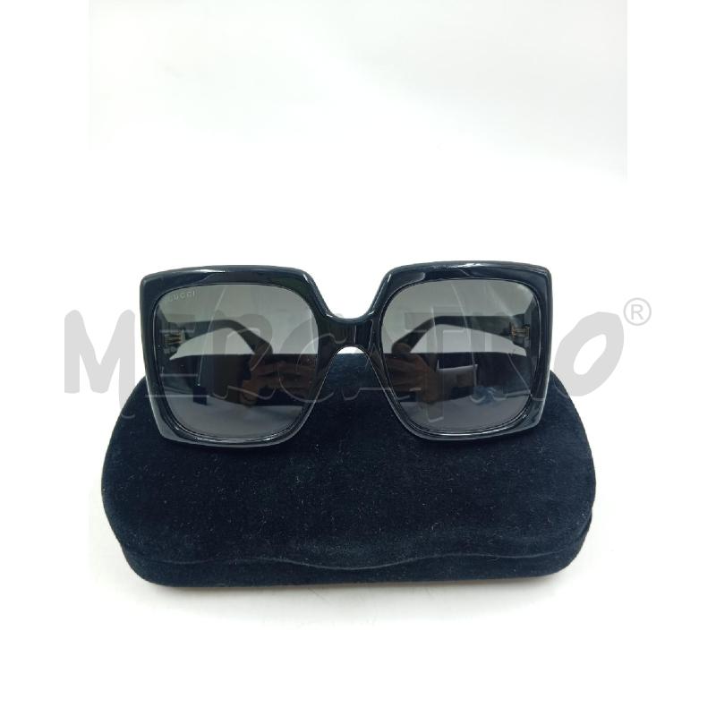 OCCHIALI D GUCCI MONTATURA NERA QUADRATA  | Mercatino dell'Usato Verona fiera 1